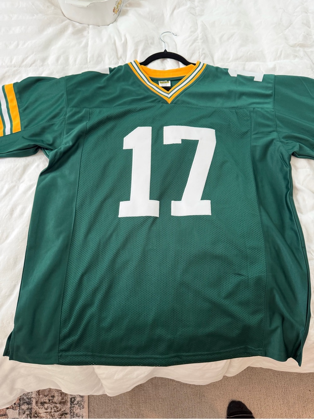 AUTHENTIC SIGNED Devante Adams Packers #17 Jersey. With JSA authentication.